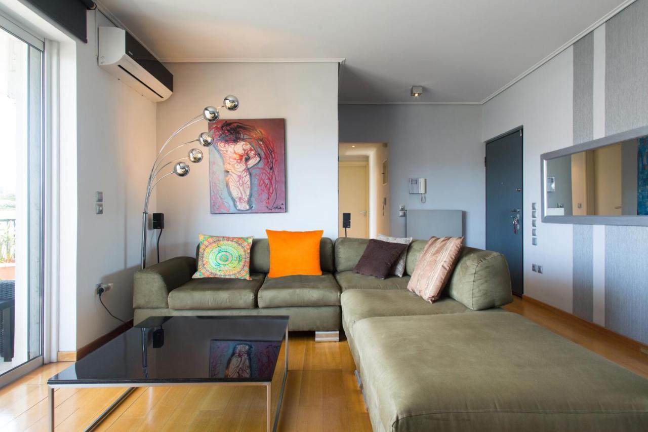 Ferienwohnung Acropolis Tony'S Penthouse Athen Exterior foto