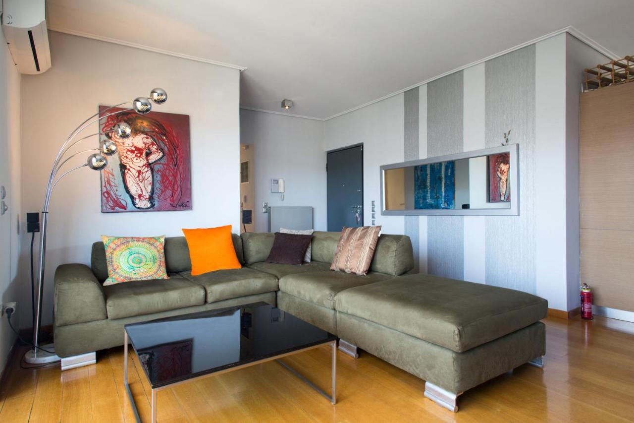 Ferienwohnung Acropolis Tony'S Penthouse Athen Exterior foto