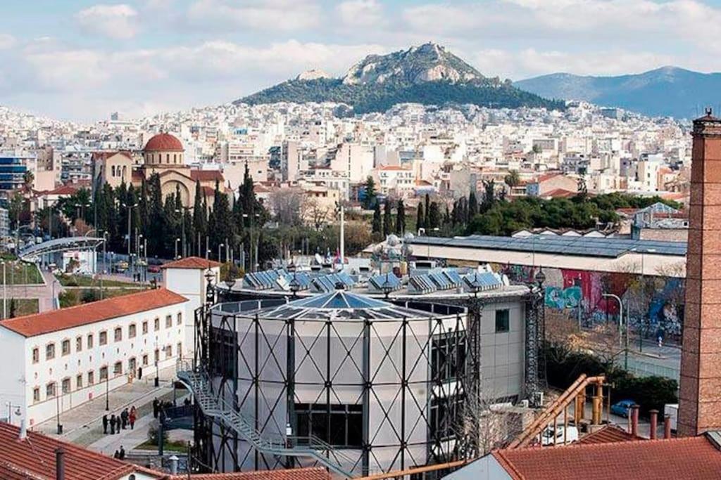 Ferienwohnung Acropolis Tony'S Penthouse Athen Exterior foto